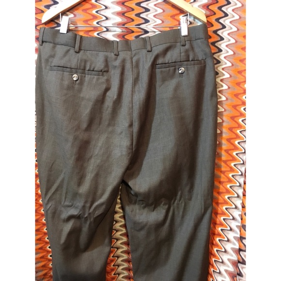 {MEN} 39x30 Croft & Barrow brown Dress Pant - Picture 5 of 6